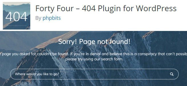 【エラーページ管理】404ページをおしゃれにカスタマイズするならForty Four