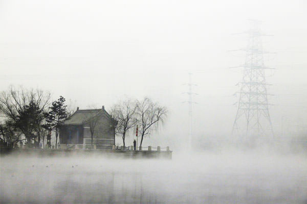 中国　大気汚染が深刻な街
