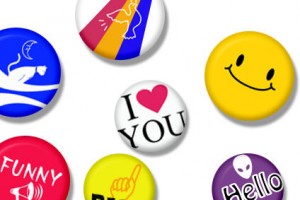 真似ぶ Illustrator講座 缶バッチ