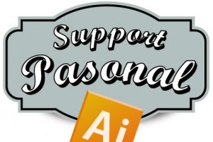 ペイント風テキスト