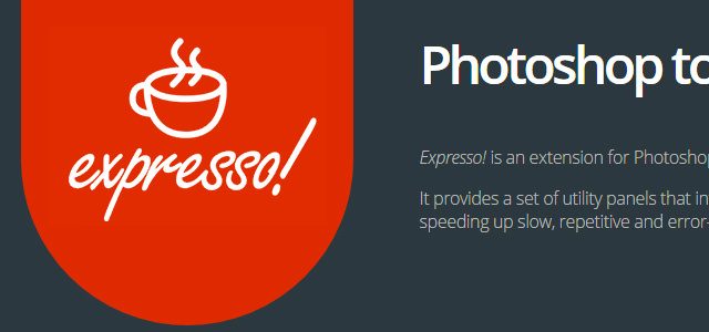 Expresso! Photoshop tools for 3D Artists
