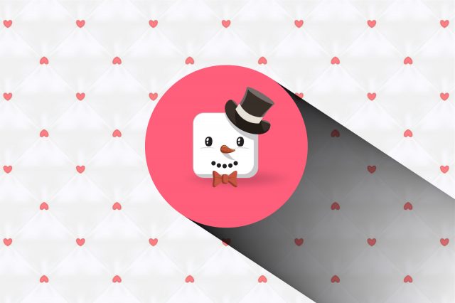 Illustrator CC Tutorial - アイコンシャドウ [ブレンド]