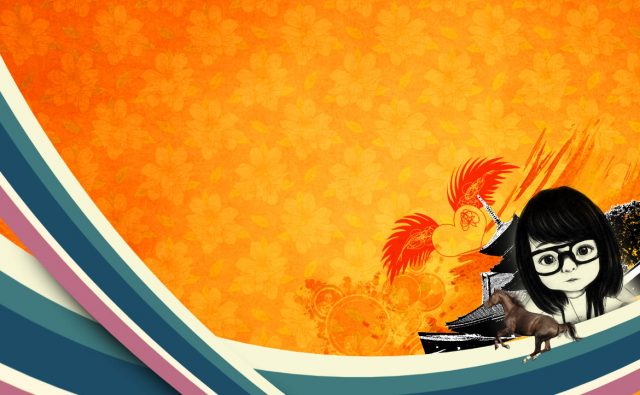 Photoshop CC チュートリアル / ファニーなラインデザイン