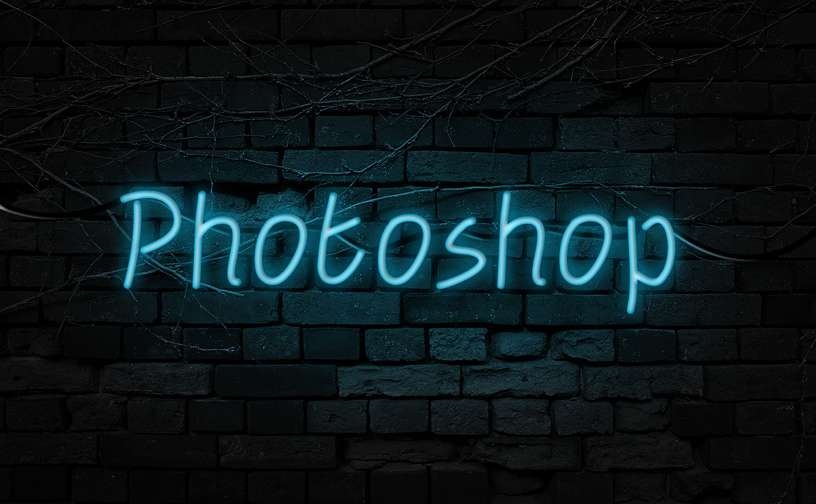 Photoshop ネオンエフェクト 簡単チュートリアル パソコン生活サポートpasonal