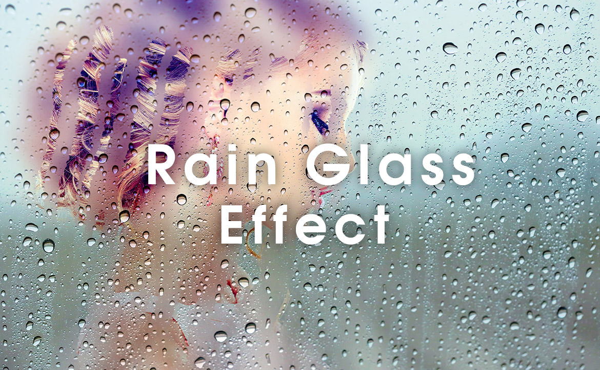 Photoshop 雨の日のガラスを表現する方法 パソコン生活サポートpasonal