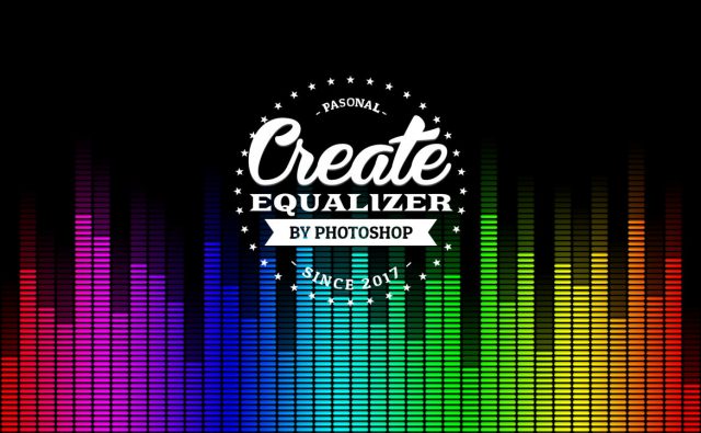 Photoshop イコライザーの作成 簡単チュートリアル