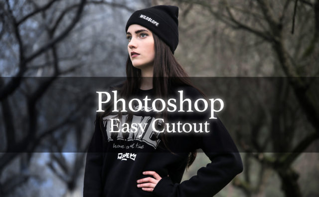 Photoshop ５分で出来る 簡単切り抜き写真エフェクト